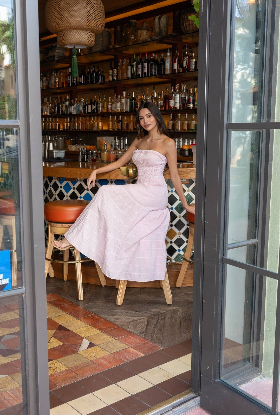 Nice Blush Pink Dress