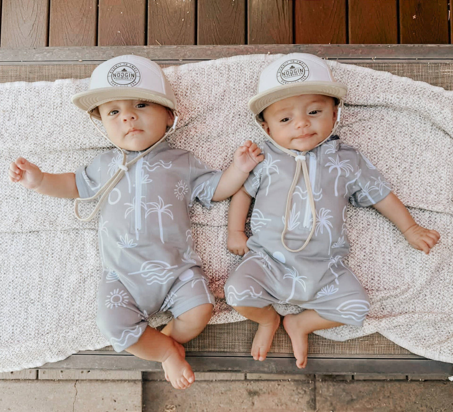 Water Friendly Hat with optional strap- Leo Style