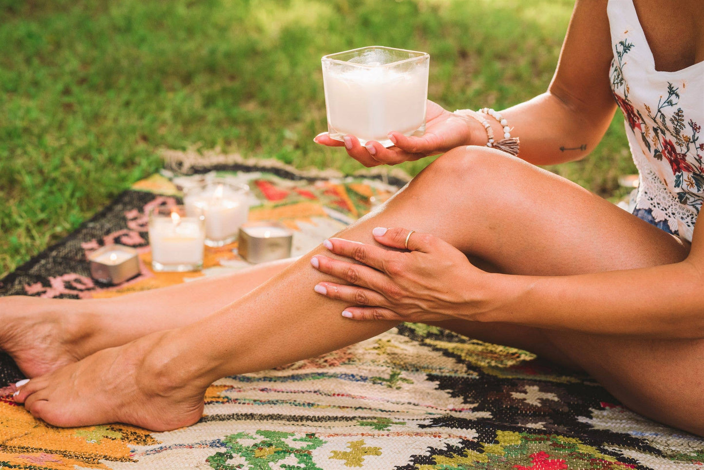 Island Coconut: 2-in-1 Soy Lotion Candle