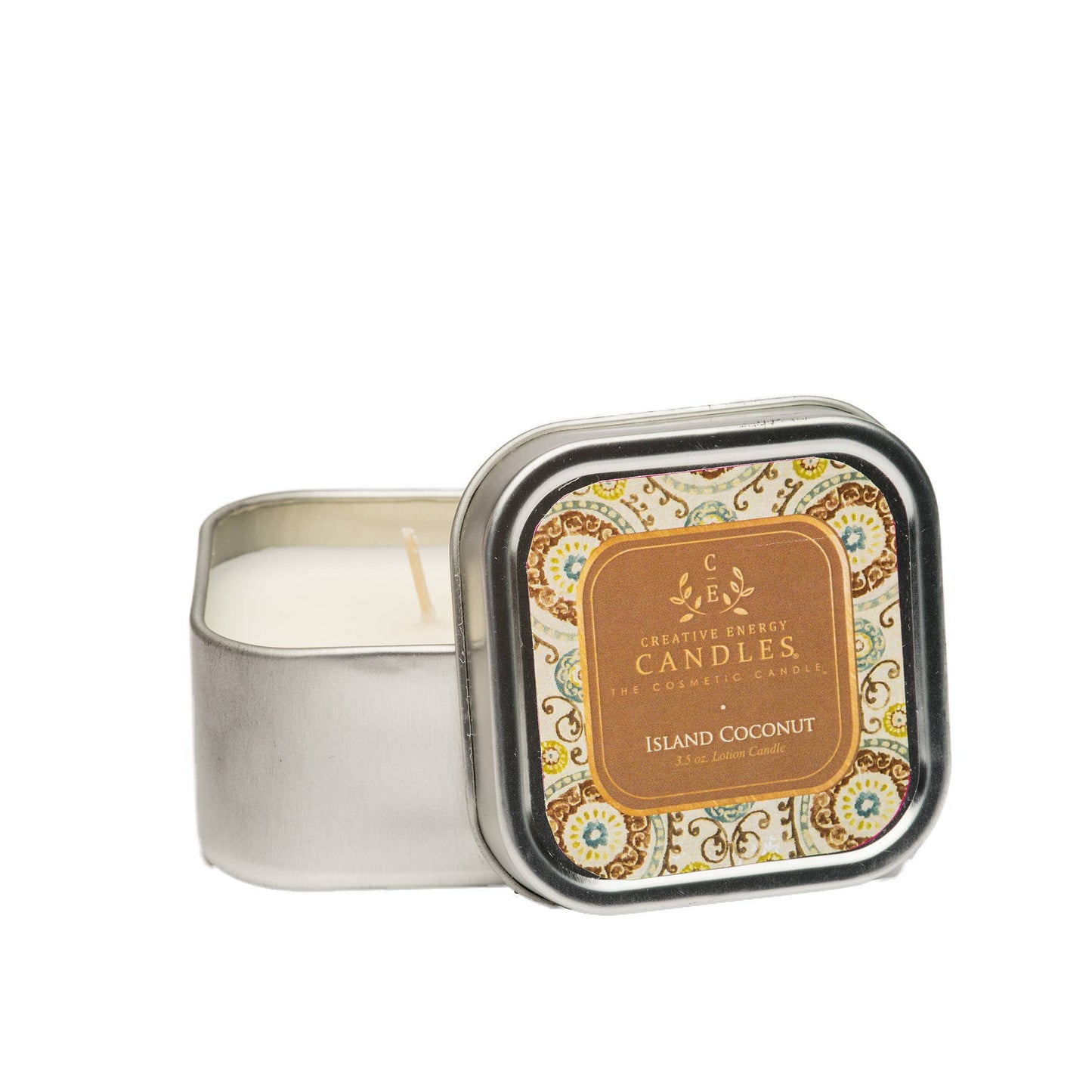 Island Coconut: 2-in-1 Soy Lotion Candle