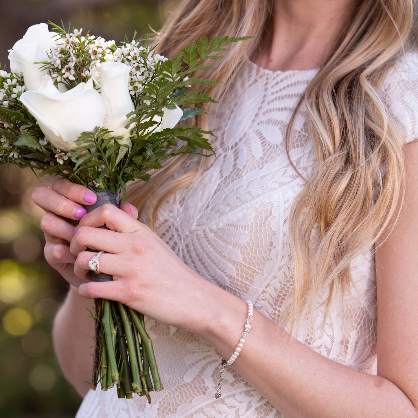 Cherished Babe to Bride Sterling Silver Baby Bracelet Gift