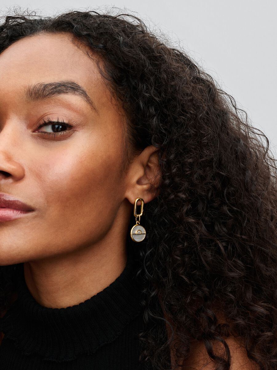 Sunrise Medallion Charm