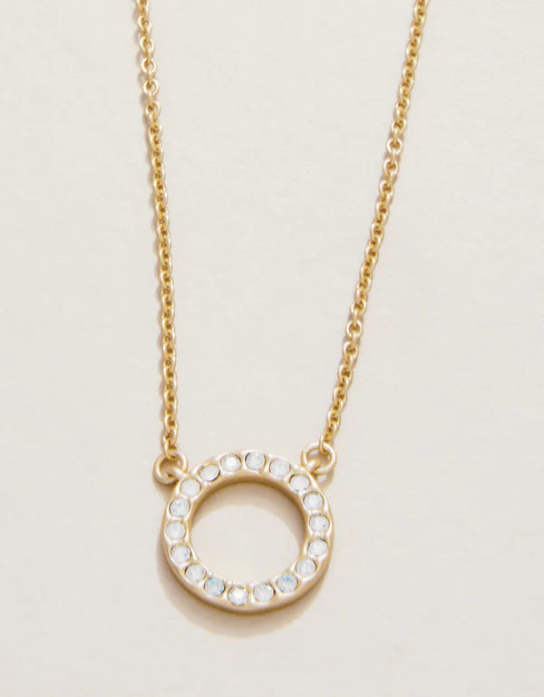 SLV Necklace 18" Thankful/Ring- Gold