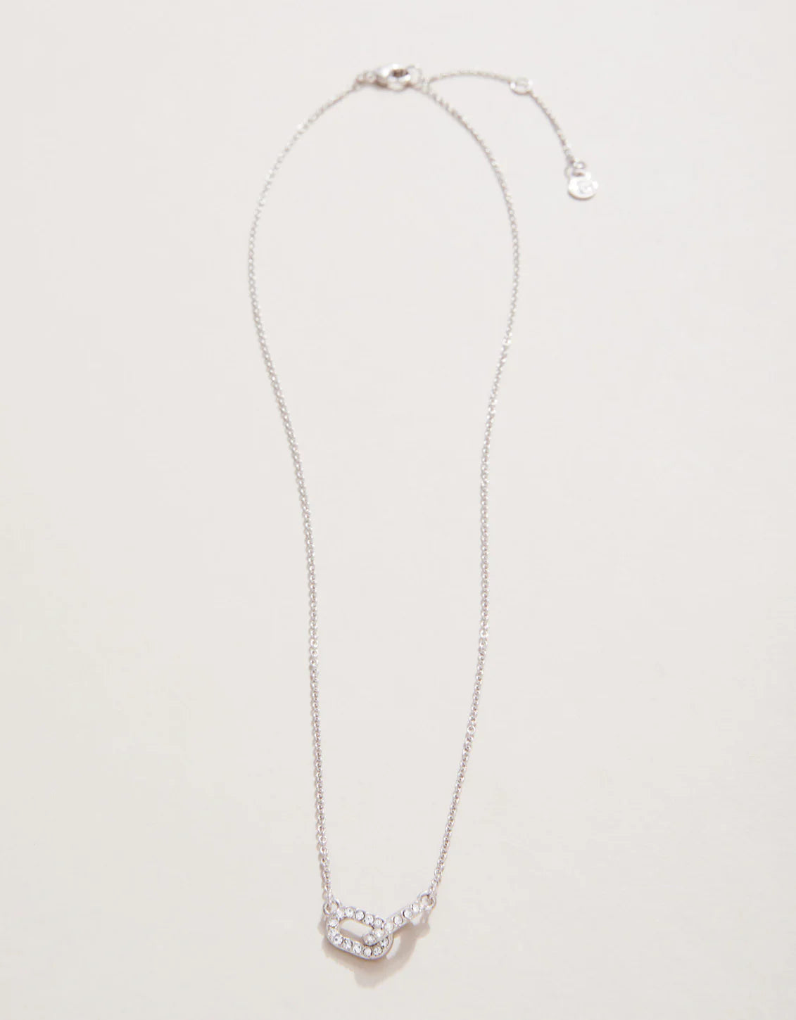 SLV Necklace 18" Strength/Links Silver