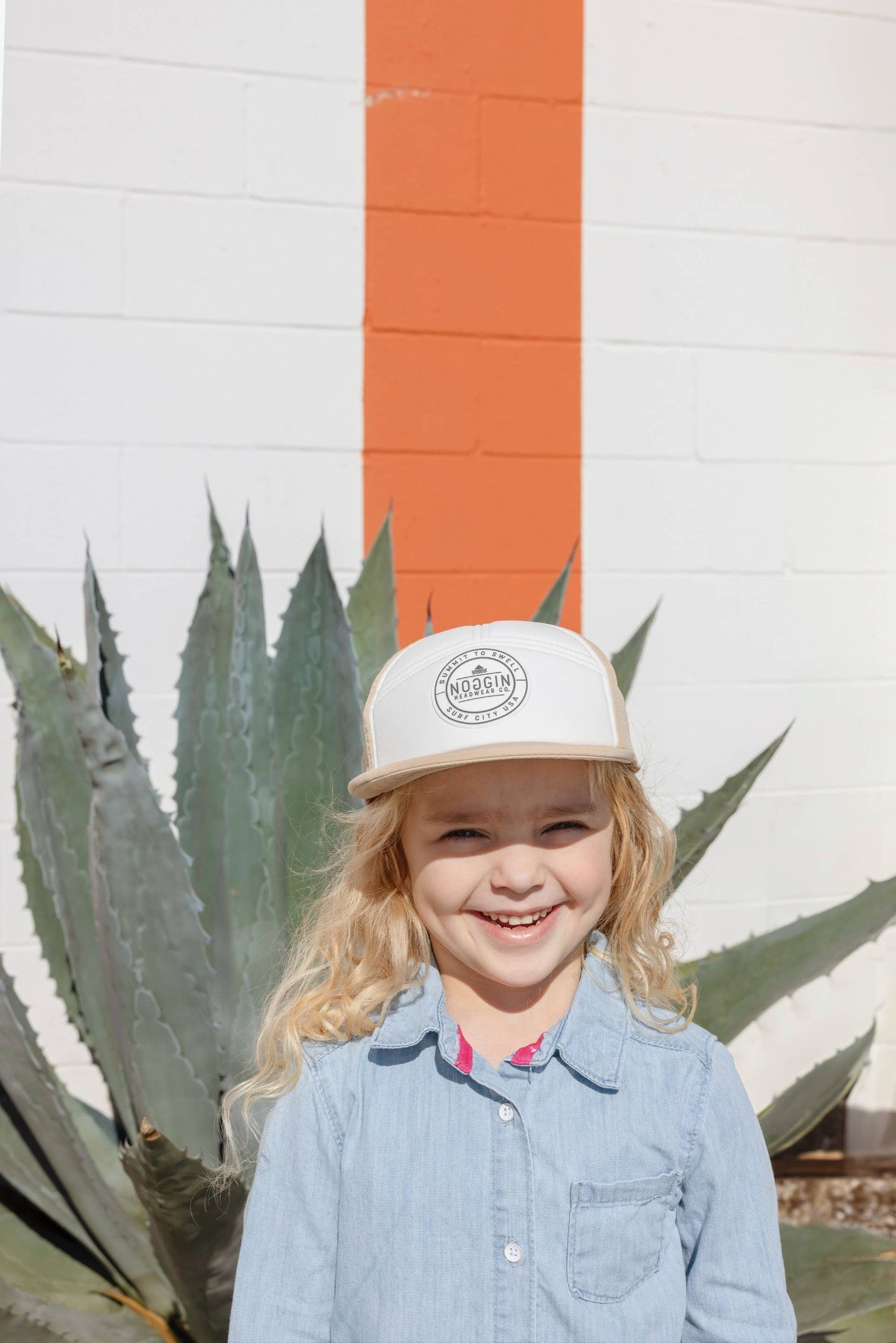 Water Friendly Hat with optional strap- Leo Style
