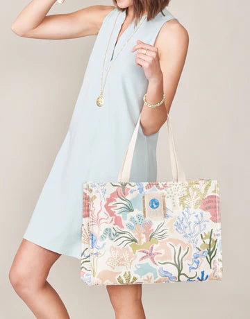 Market Tote Mermaid Sea