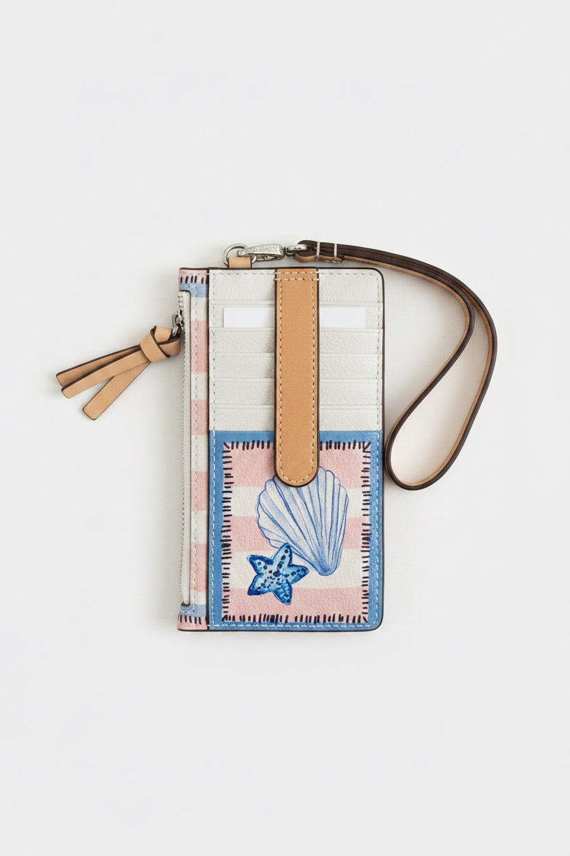 Sun & Sea Pinch me Card Pouch