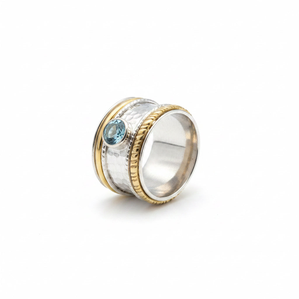 Bree Blue Topaz Ring