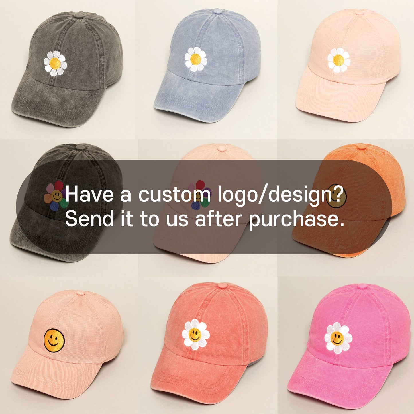 (NEW) Custom Embroidery Baseball Cap