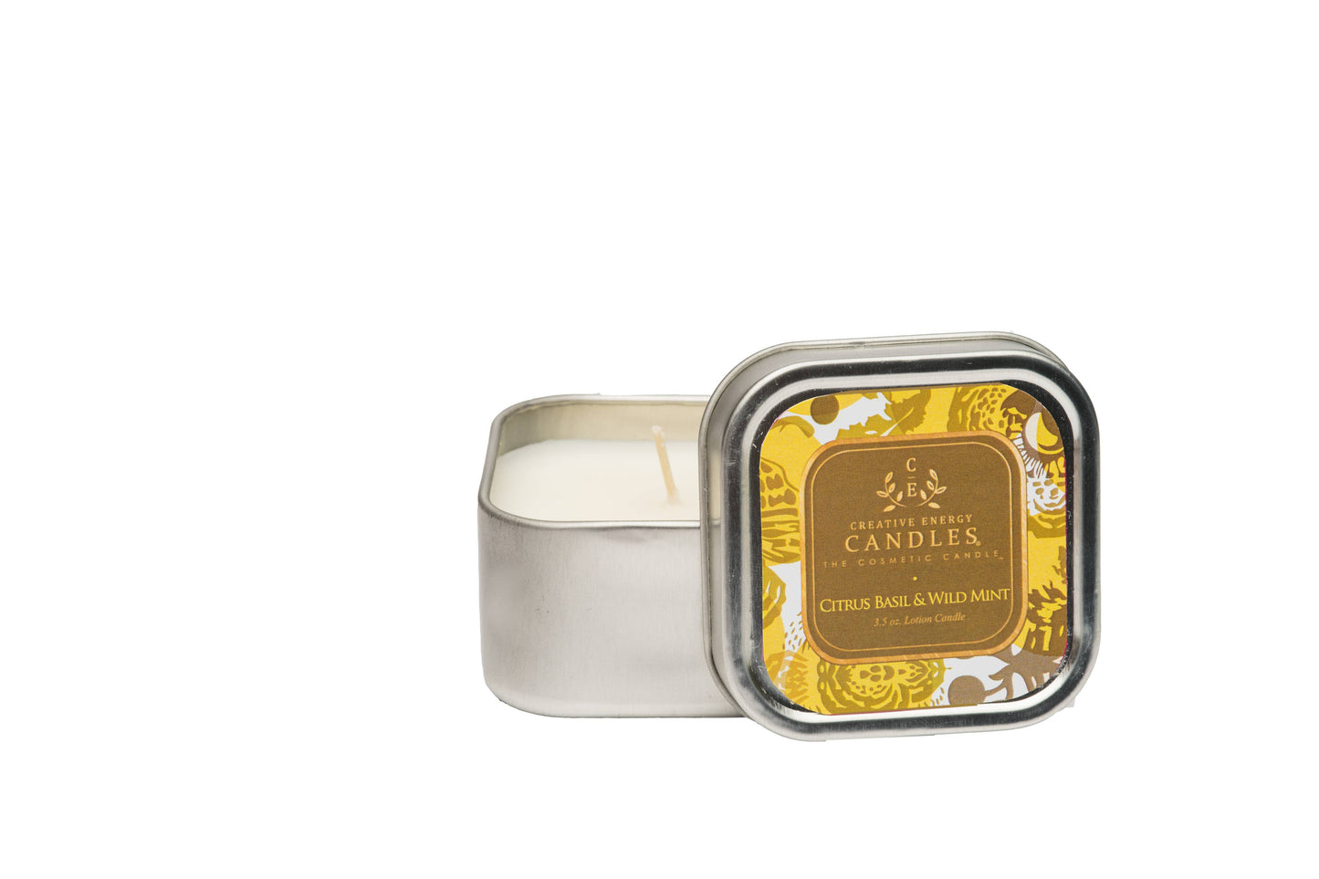 Citrus Basil & Wild Mint: 2-in-1 Soy Lotion Candle