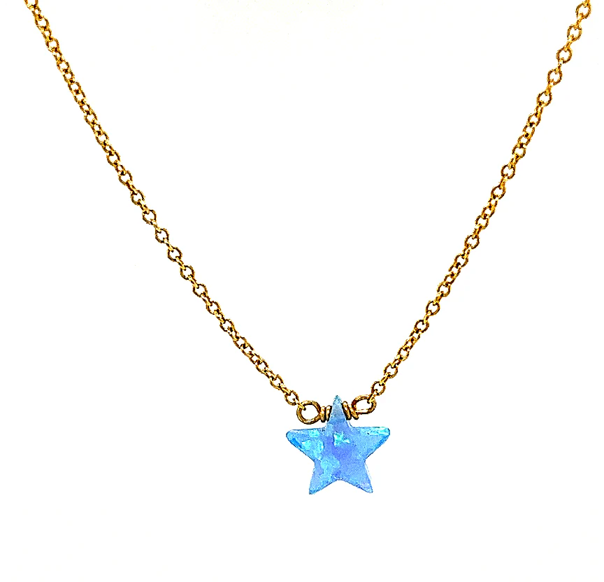 Lucky Star Medallion Necklace