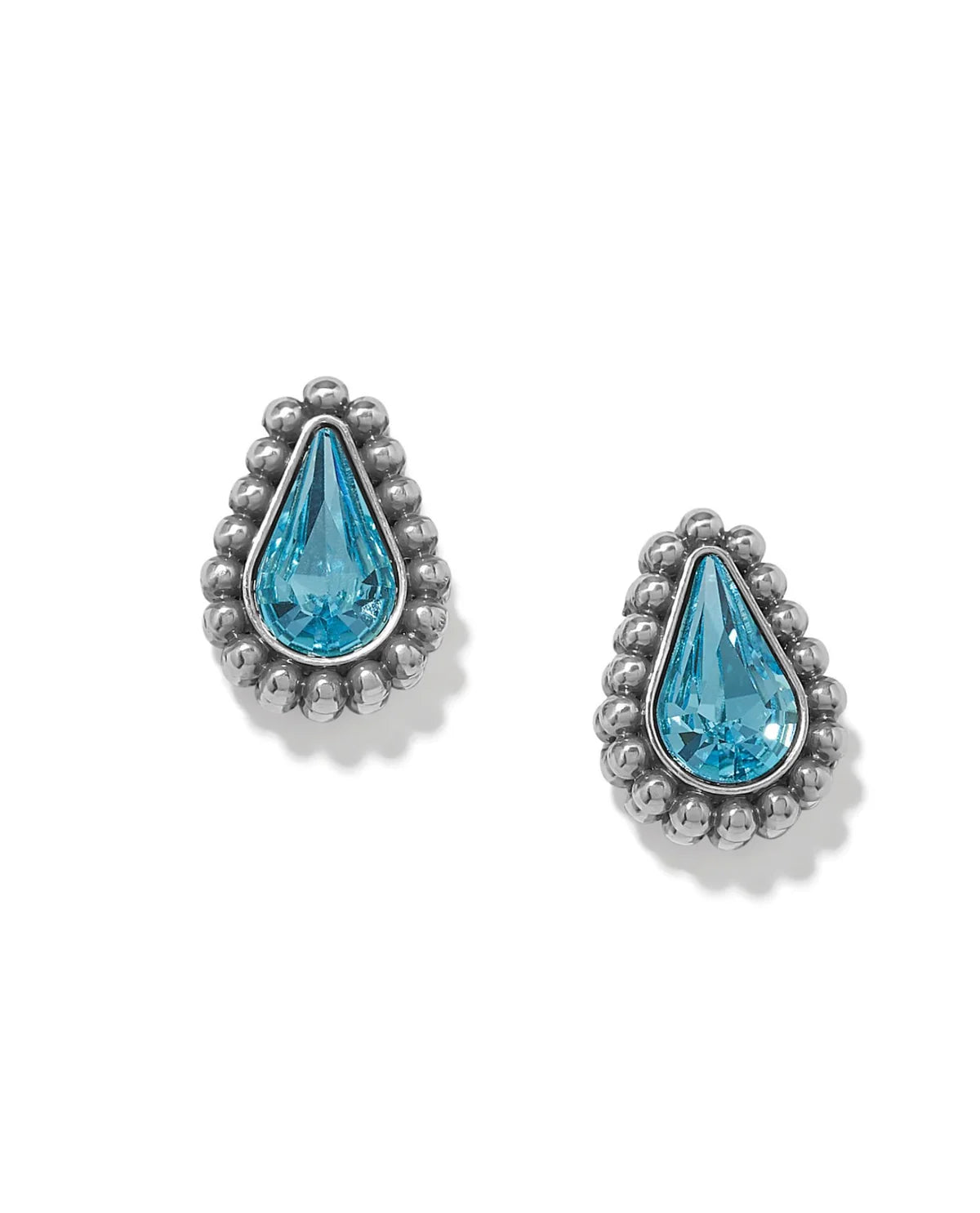 Blue TWINKLE LUXE TEARDROP POST EARRINGS