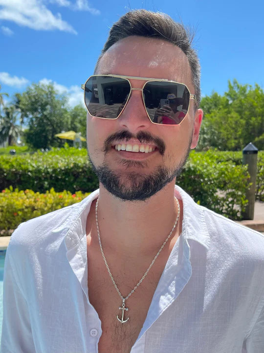 Men's Anchor Necklace