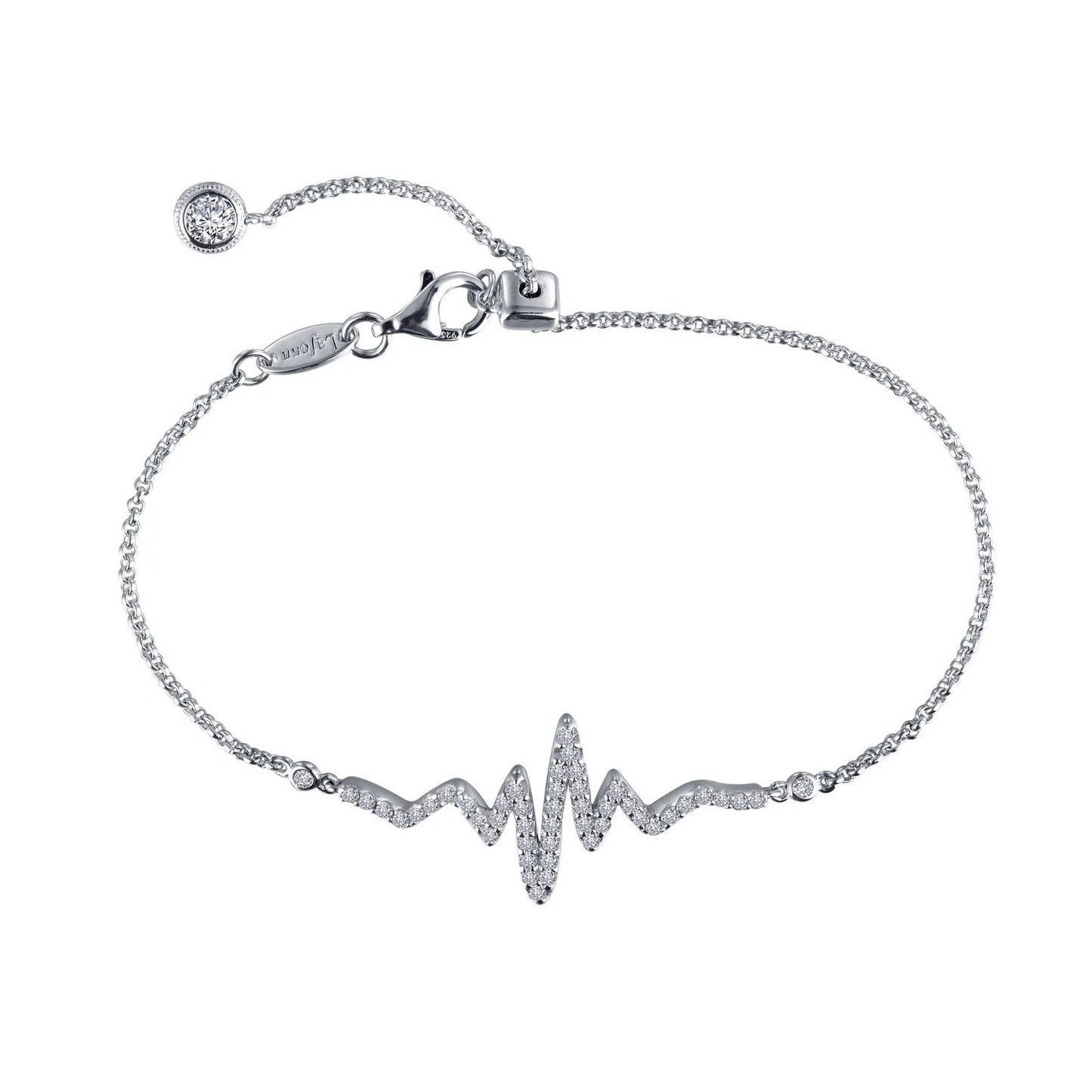 Heartbeat0.91 CTW Adjustable Heartbeat Bracelet