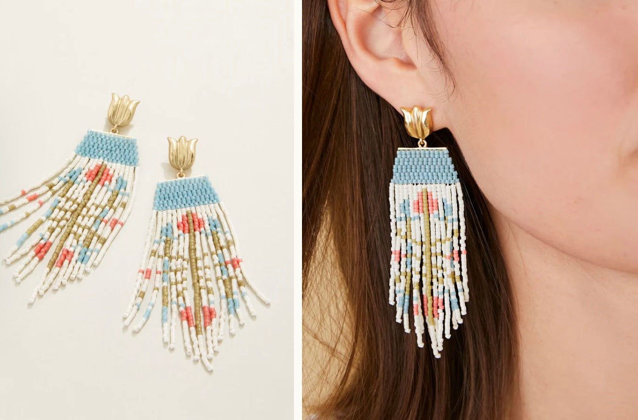 Bitty Bead Earrings Sugar Mill