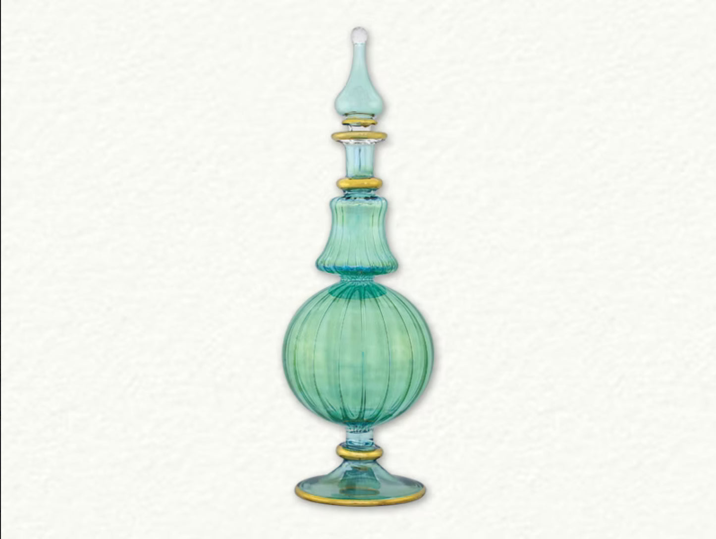 Tall Full Size Swirl Perfume Bottle
