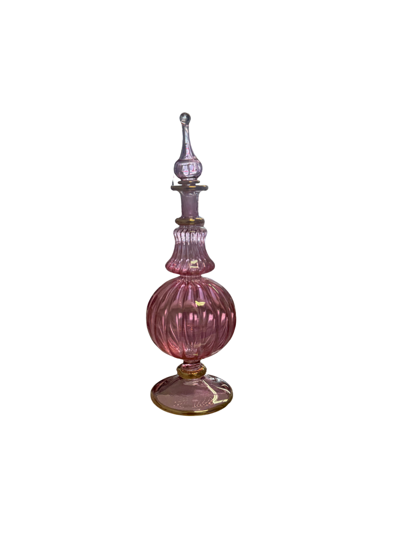Tall Full Size Swirl Perfume Bottle