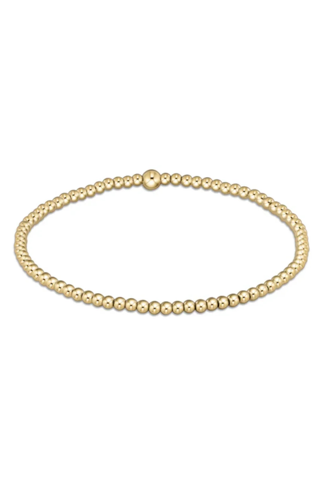 Classic Gold 2.5mm Bracelet - Extends