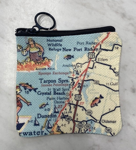 Tarpon Springs Coin Purse Light