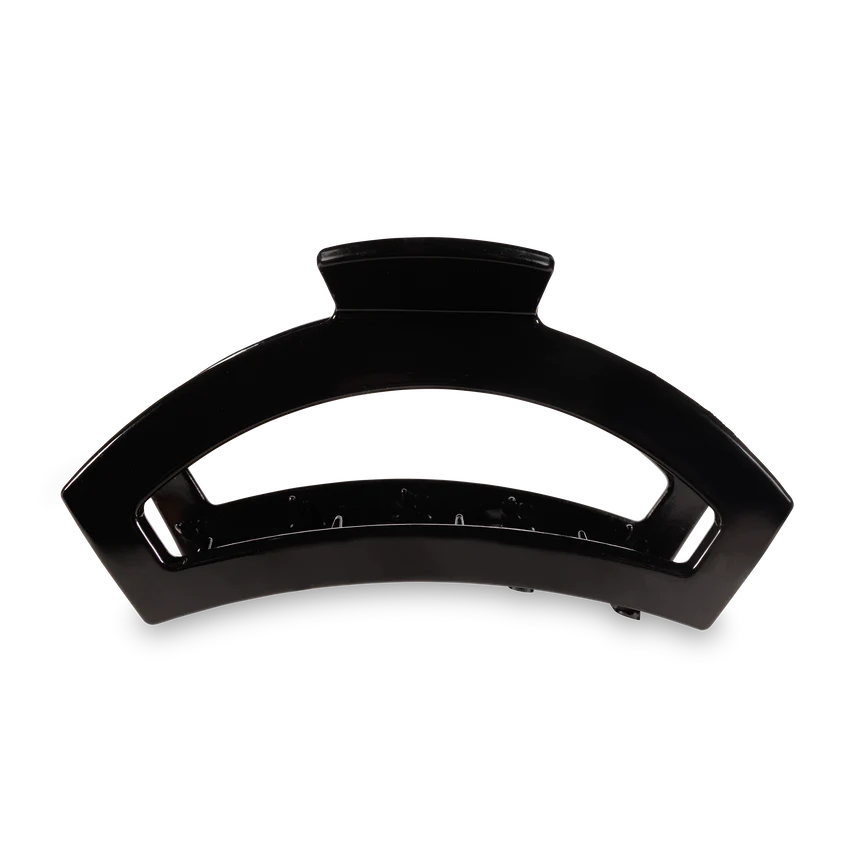 Teleties Jet Black Large Open Clip