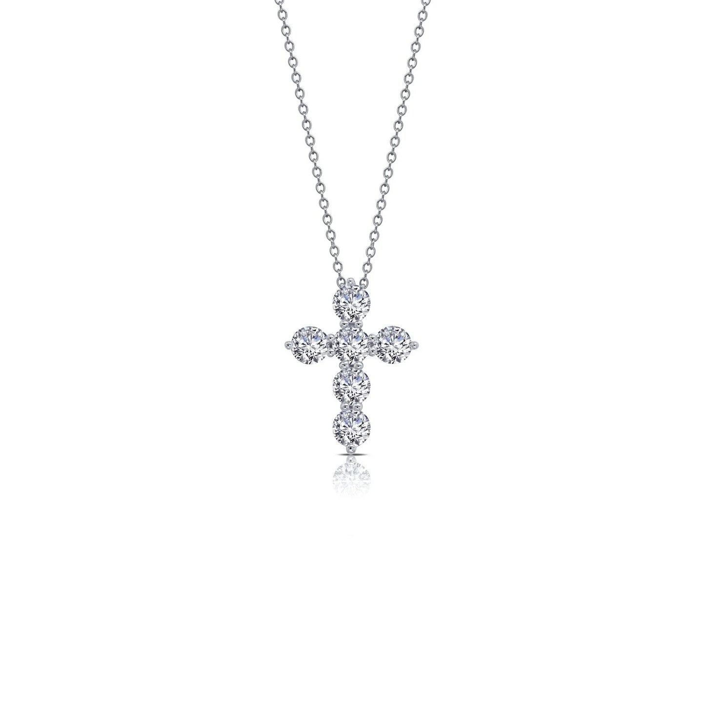 Cross Pendent Necklace 1.02 CT
