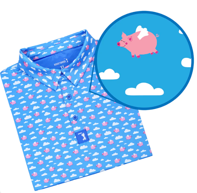 Pigs Fly Polo Shirt