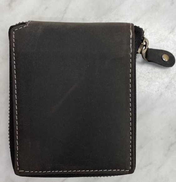 Mens Zip Around Wallet