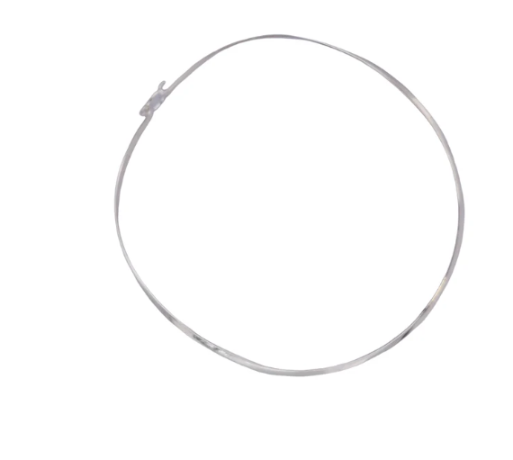 Sterling Silver Double sided Pendant on Sterling SIlver Collar