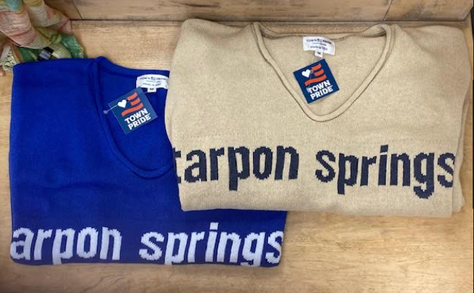 Tarpon Springs V Neck Sweater