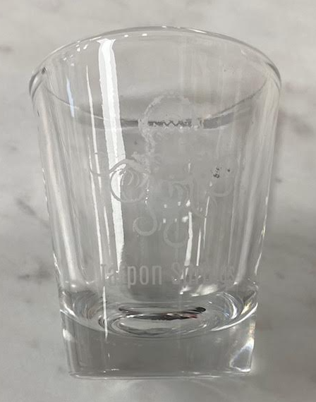 Tarpon Springs Etched Shot Glass