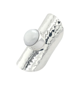 STERLING SILVER WRAP LARGE RING