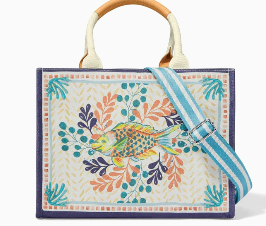 Happy Fish Medium Tote