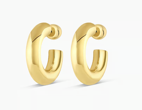 Lou Statement Small Hoops