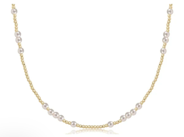 15” Choker Hope Unwritten -4mm pearl