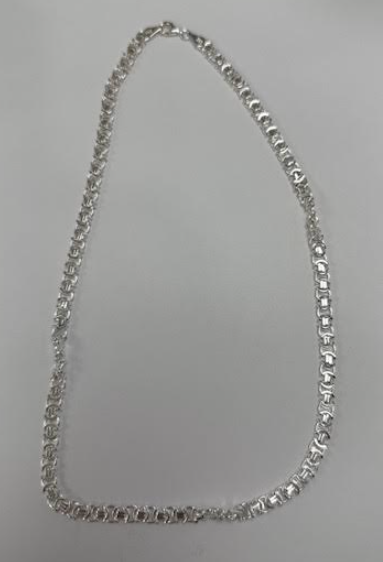 Sterling Silver Chanel Chain