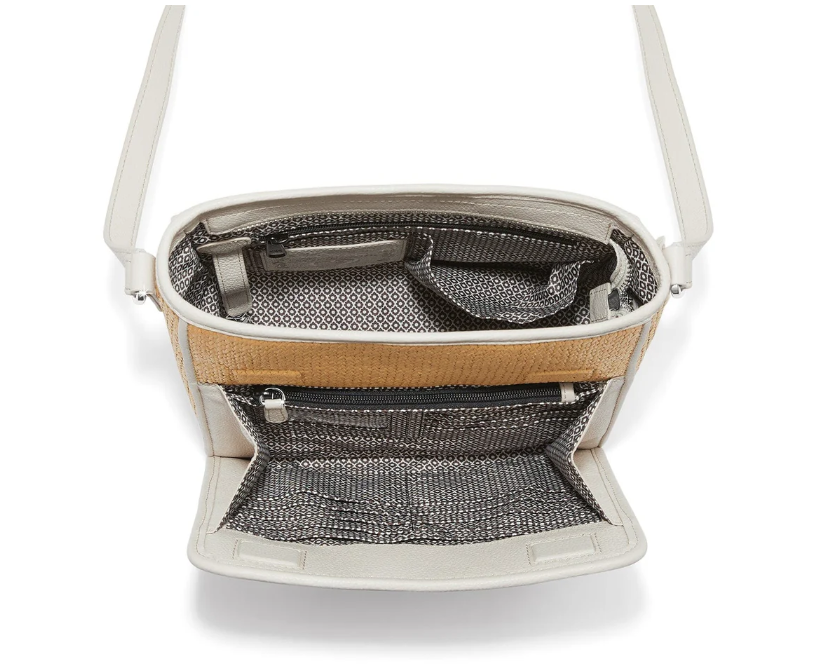 Astrid Straw Organizer Bag