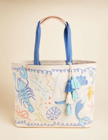 Beach Tote Overboard
