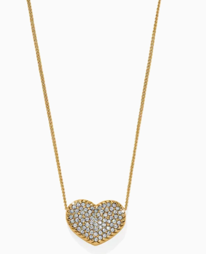 Illumina Celeste Heart Bold Necklace