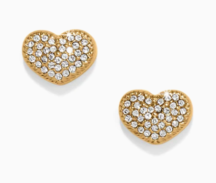 Illumina Celeste Heart Post Earrings