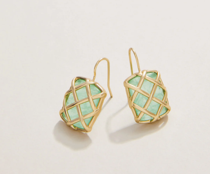 Stonevale Earrings Green