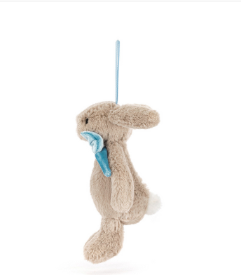 Bashful Beige Bunny Decoration