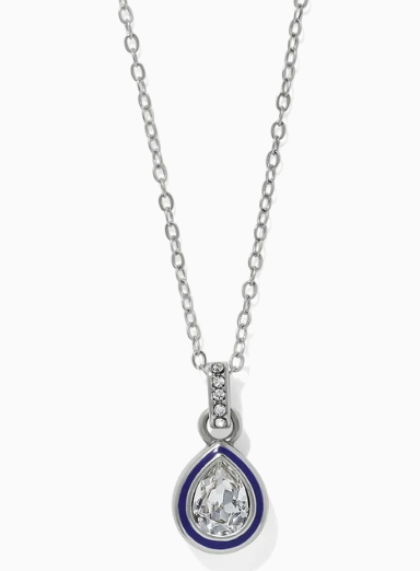 Halo Gemma Petite Teardrop Necklace
