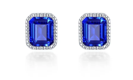 Solitaire Stud Earrings