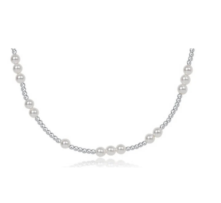 15” Choker Hope Unwritten Sterling Pearl