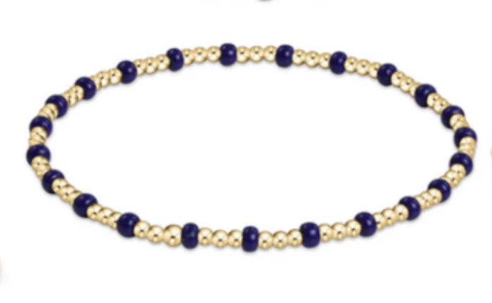 Gameday Hope Sincerity Matte Navy Bracelet