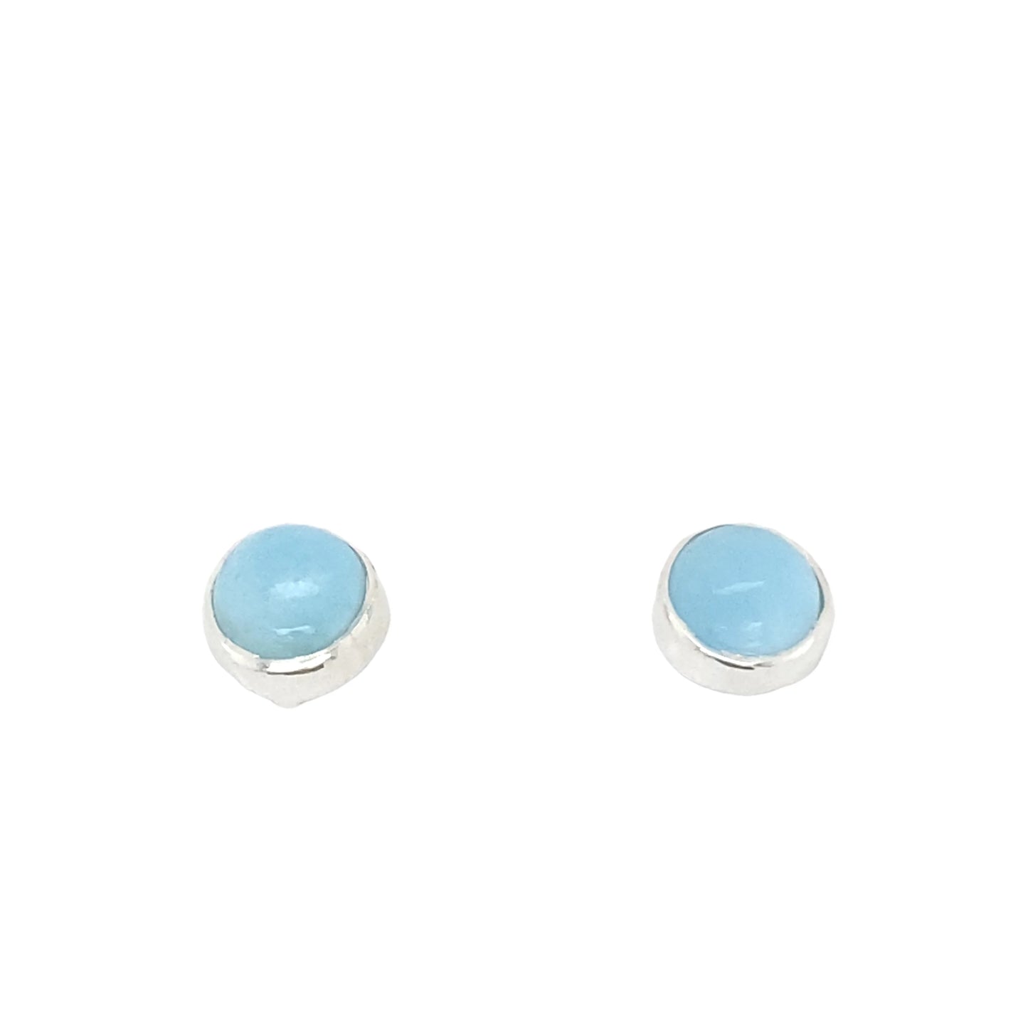 SE CAB 7 - Gemstone Earrings Larimar