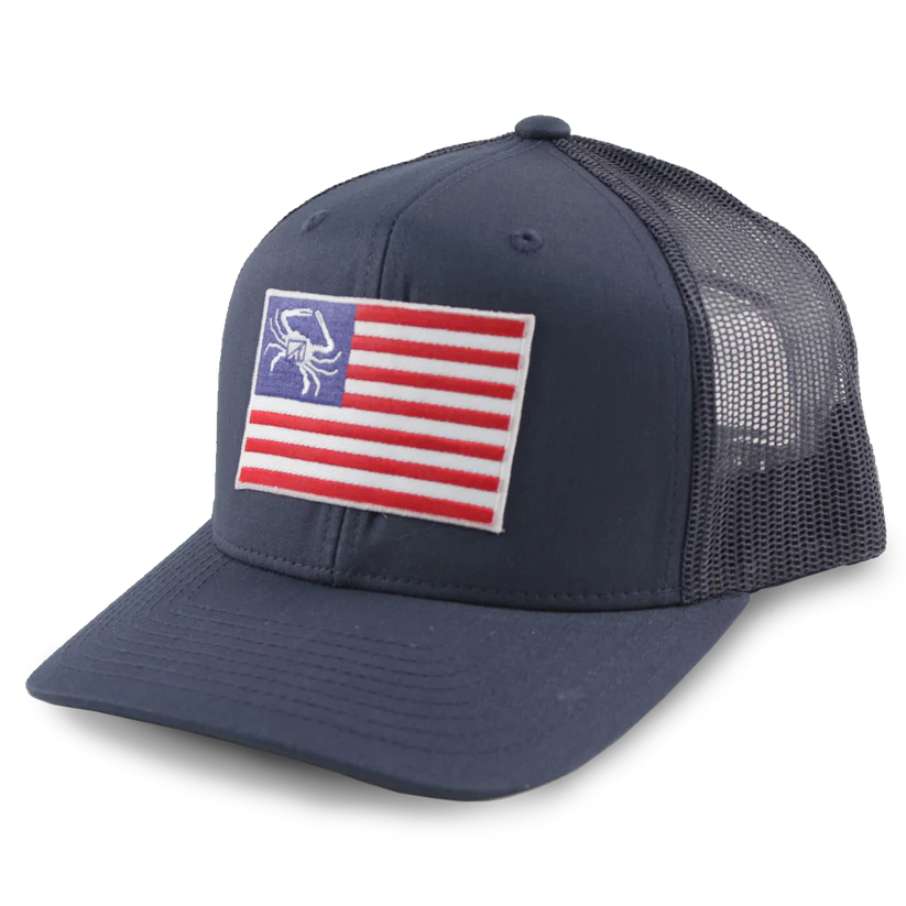 Skinny Water Culture American Drifter 6 Panel Black