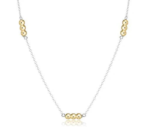 15" Choker Joy Simplicity Chain Sterling-3mm Sterling