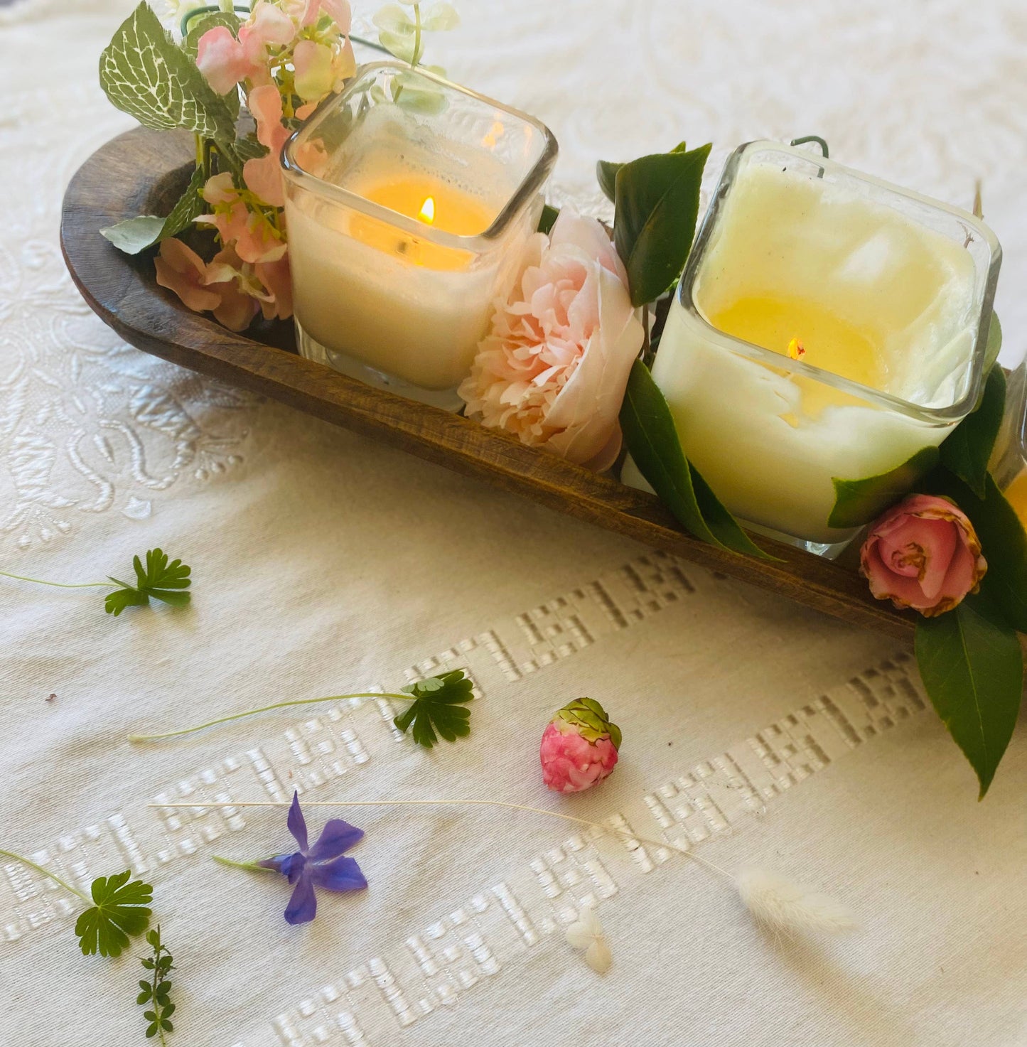 Citrus Basil & Wild Mint: 2-in-1 Soy Lotion Candle