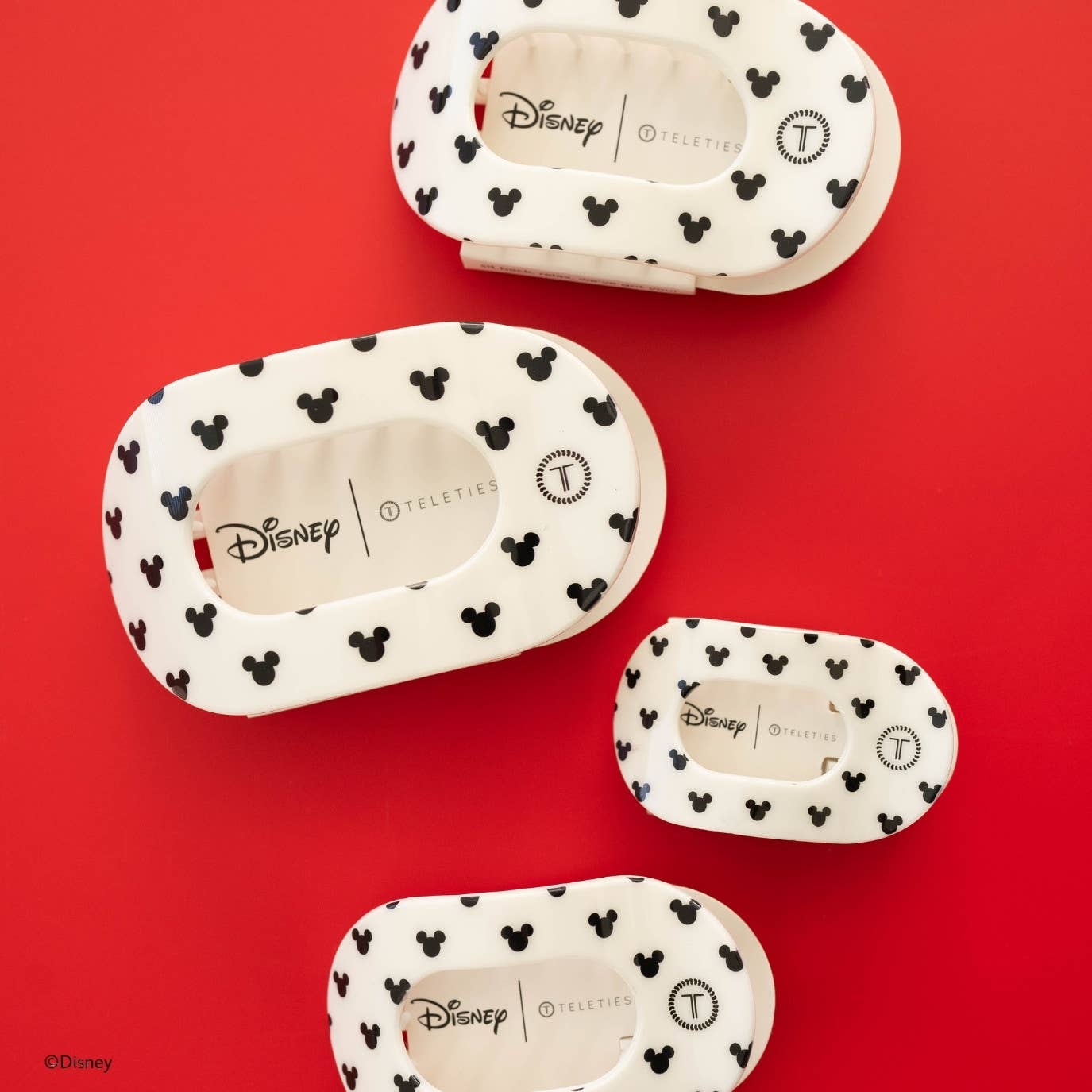 Flat Round Hair Clip | Tiny | The Iconic Mickey Mouse